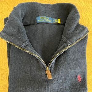 Ralph Lauren Quarter Zip in Blue Medium